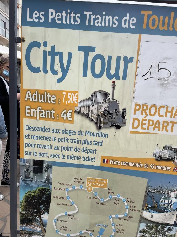 Appartement Mignon Calme Douillet Ascenseur Clim Etage Eleve Proche Parking Et Toutes Commodites Au Coeur Du Toulon Historique Экстерьер фото